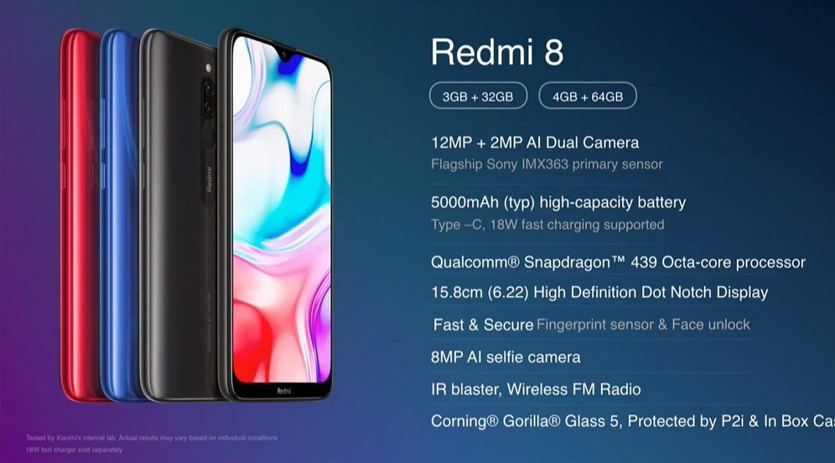Redmi 8 Note 4 32gb
