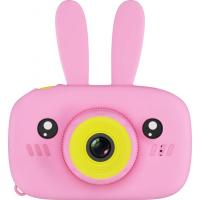 Детская камера Кролик GSMIN Fun Camera Rabbit розовый