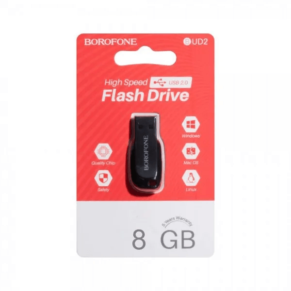 Флешка USB Flash Drive Borofone UD2, 8GB
