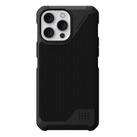 Чехол с поддержкой MAGSAFE Uag Metropolis LT ткань Kevlar для iPhone 14 Pro 6.1", цвет черный (Black)