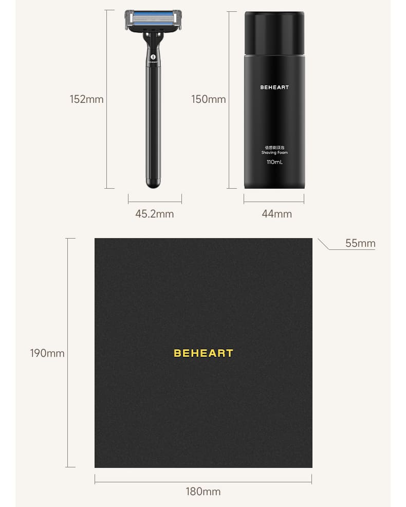 11 Набор для бритья Xiaomi BEHEART S500 (Standard Edition) Black.jpg