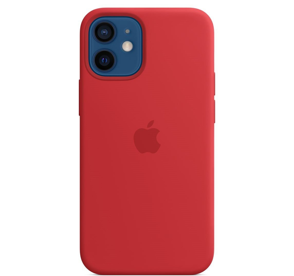 11 Накладка Silicone Case для iPhone 12 mini Red.jpg