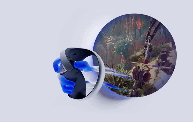 23 Шлем виртуальной реальности VR2 Playstation без игры.gif