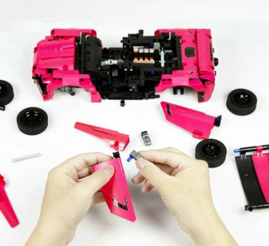 21 Конструктор Xiaomi ONEBOT Building blocks static supercar toy car (OBJZF62AIQI).jpg