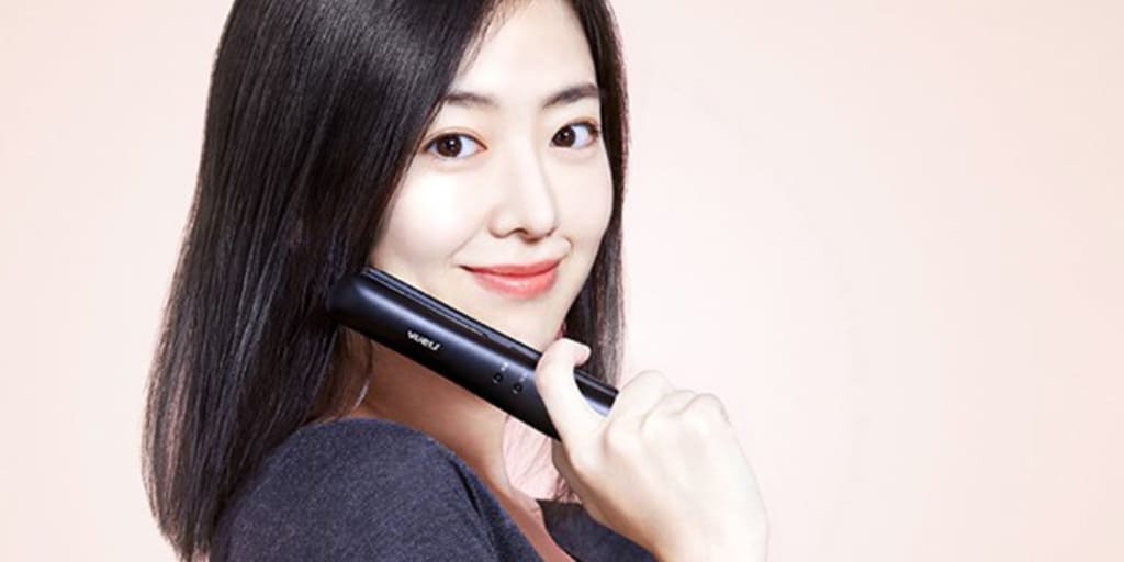 12 Выпрямитель для волос Xiaomi Yueli Hot Steam Straightener (HS-521) Pink.jpg