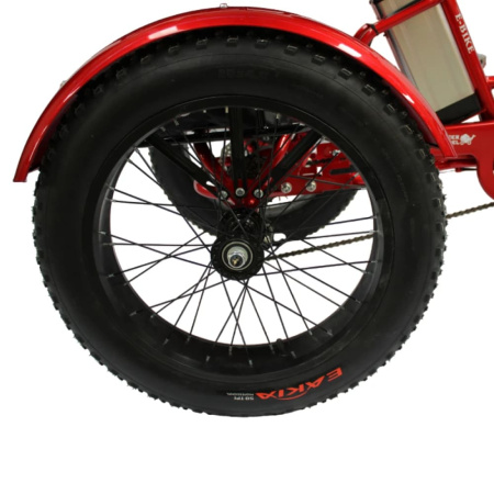 Электровелосипед GreenCamel Трайк-F20 (R20FAT 500W 48V12Ah, 7скор) Красный