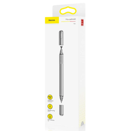 Стилус-ручка Baseus Golden Cudgel Pen - Серебристая (ACPCL-0S)