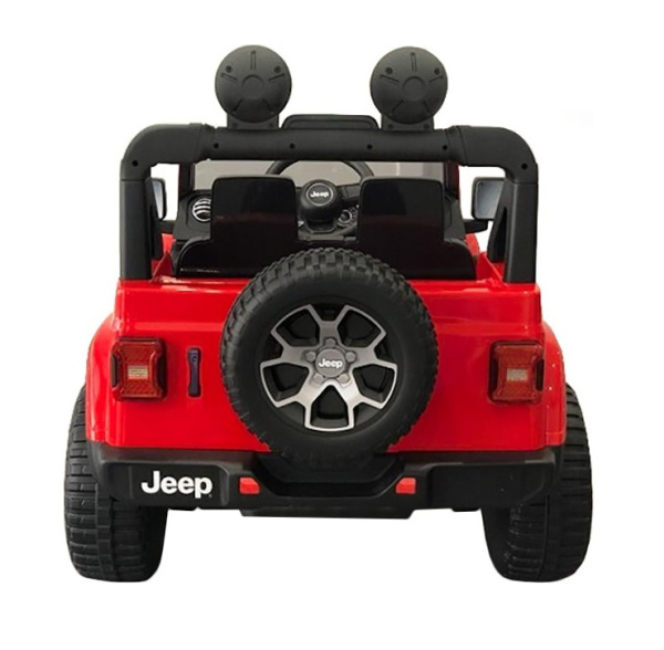 Детский электромобиль Джип Jeep Rubicon DK-JWR555 красный