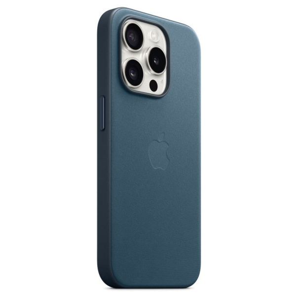 Чехол FineWoven Case MagSafe Iphone 15 Pro Pacific Blue