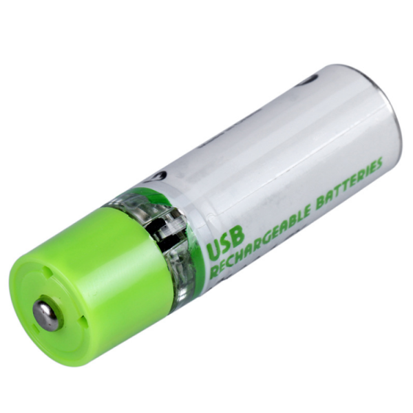 Аккумуляторные батарейки AA USB, 1450 mAh, 1.2V, NH-AA (2 шт.)