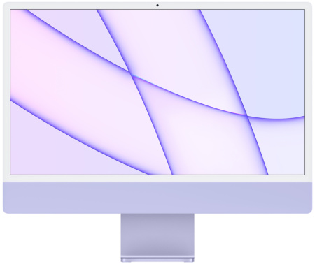 Apple iMac 24" M1 (8-Core GPU) 8GB/256GB Purple 2021 (Z130)