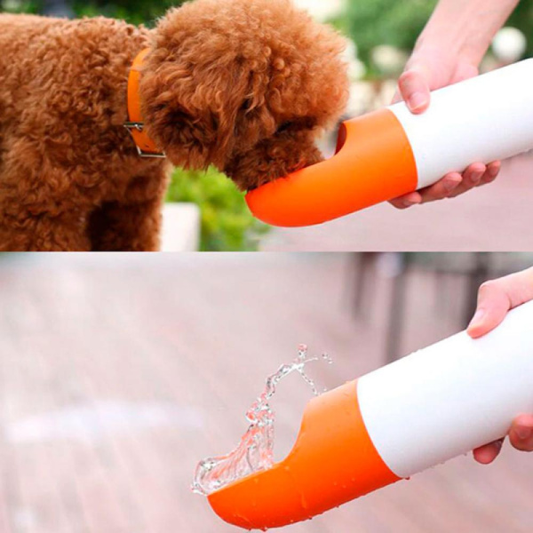 Поилка для животных Xiaomi Moestar Rocket Portable Pet Cup 430ml Orange