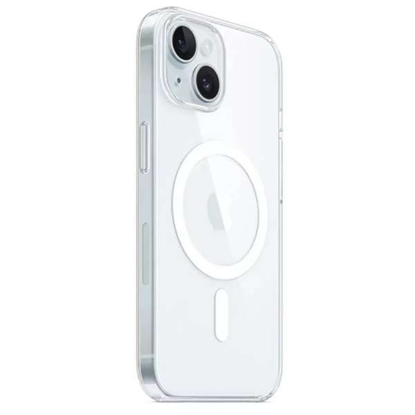 Чехол силиконовый ClearCase MagSafe Iphone 15