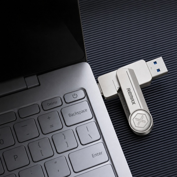 Флеш-карта Remax РХ-817 USB-AUSB-C Silver 128GB
