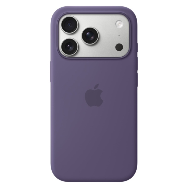 Чехол Silicone Case MagSafe совместим с ремешком через плечо 17 Pro Lavender