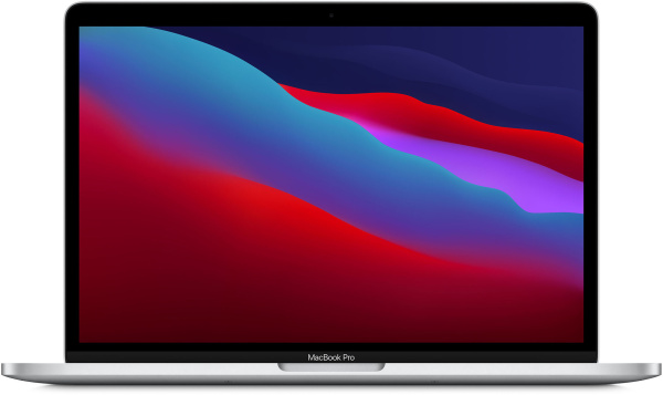 Ноутбук Apple MacBook Pro 13" (M1, 2020) 8 ГБ, 512 ГБ SSD, Touch Bar, «серебристый»