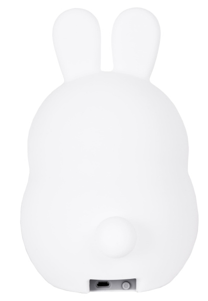 Ночник силиконовый кролик с пультом управления Colorful Silicone Night Lamp 1200mAh