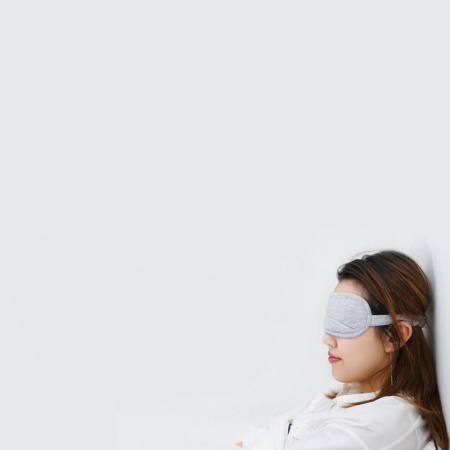 Маска для сна 8H Cool Feeling Goggles (серый)