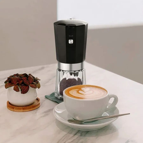 Портативная кофемолка Circle Joy Electric Coffee Grinder CJ-EG05 (Black)