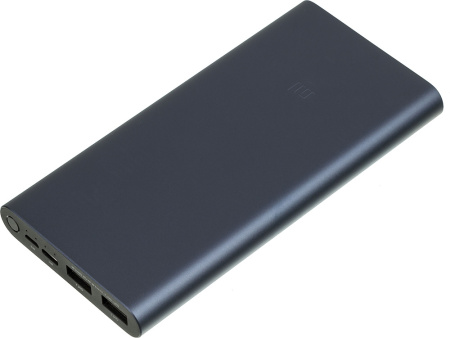 Внешний аккумулятор Xiaomi Mi Power Bank 3 10000 черный PLM13ZM