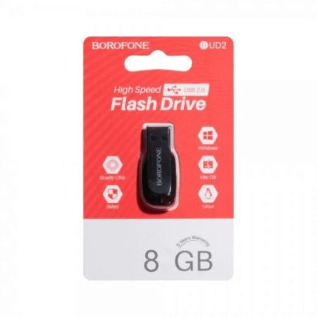 Флешка USB Flash Drive Borofone UD2, 8GB