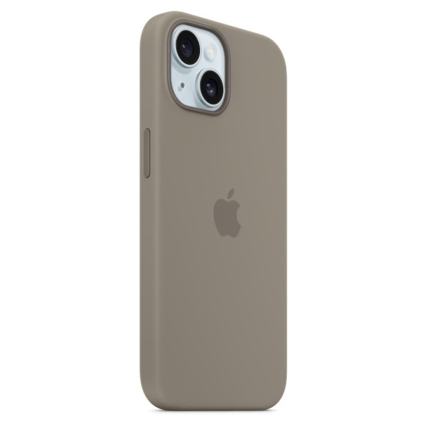Чехол Silicone Case MagSafe Iphone 15 Хаки