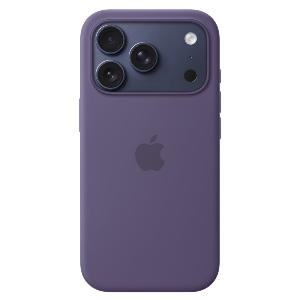 Чехол Silicone Case MagSafe совместим с ремешком через плечо 17 Pro Lavender