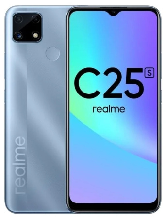 Смартфон Realme C25S 4/128GB Синий (RMX3195)