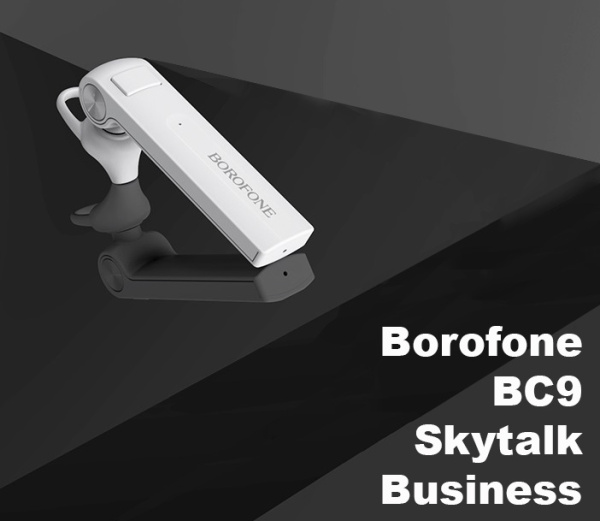 Беспроводные наушники BOROFONE BC9 SkyTalk, Bluetooth, 60 мАч, белый