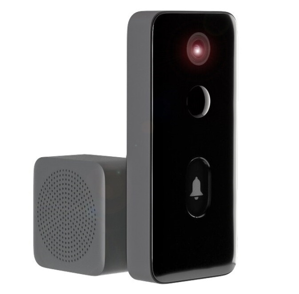 Умный дверной звонок домофон Xiaomi AI Face Identification DoorBell 2 черный MJML02-FJ
