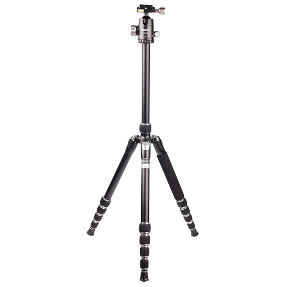 Трипод JMARY KT255+NB36, напольный для фото/видеокамер, 410-1575мм, черный