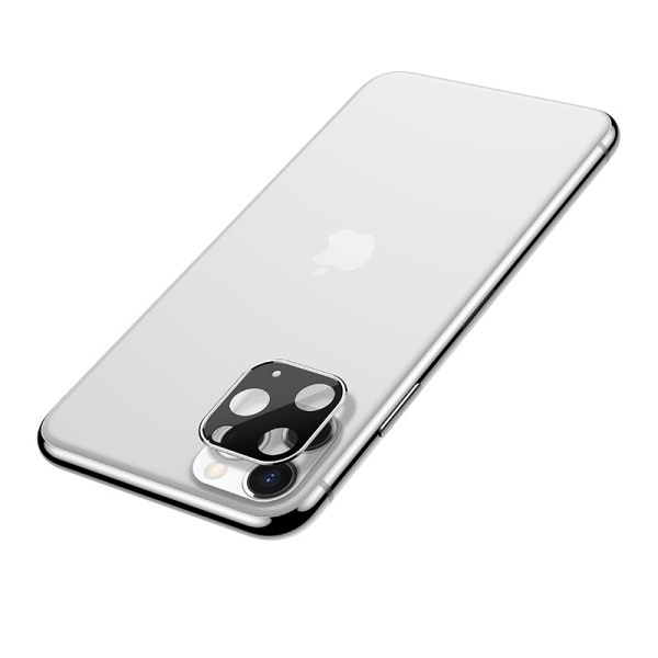 Защитное стекло HOCO A18 на объектив камеры для iPhone 11 Pro/11 Pro Max, серебряный