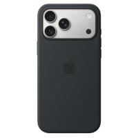 Чехол Silicone Case MagSafe совместим с ремешком через плечо 17 Pro Max Black