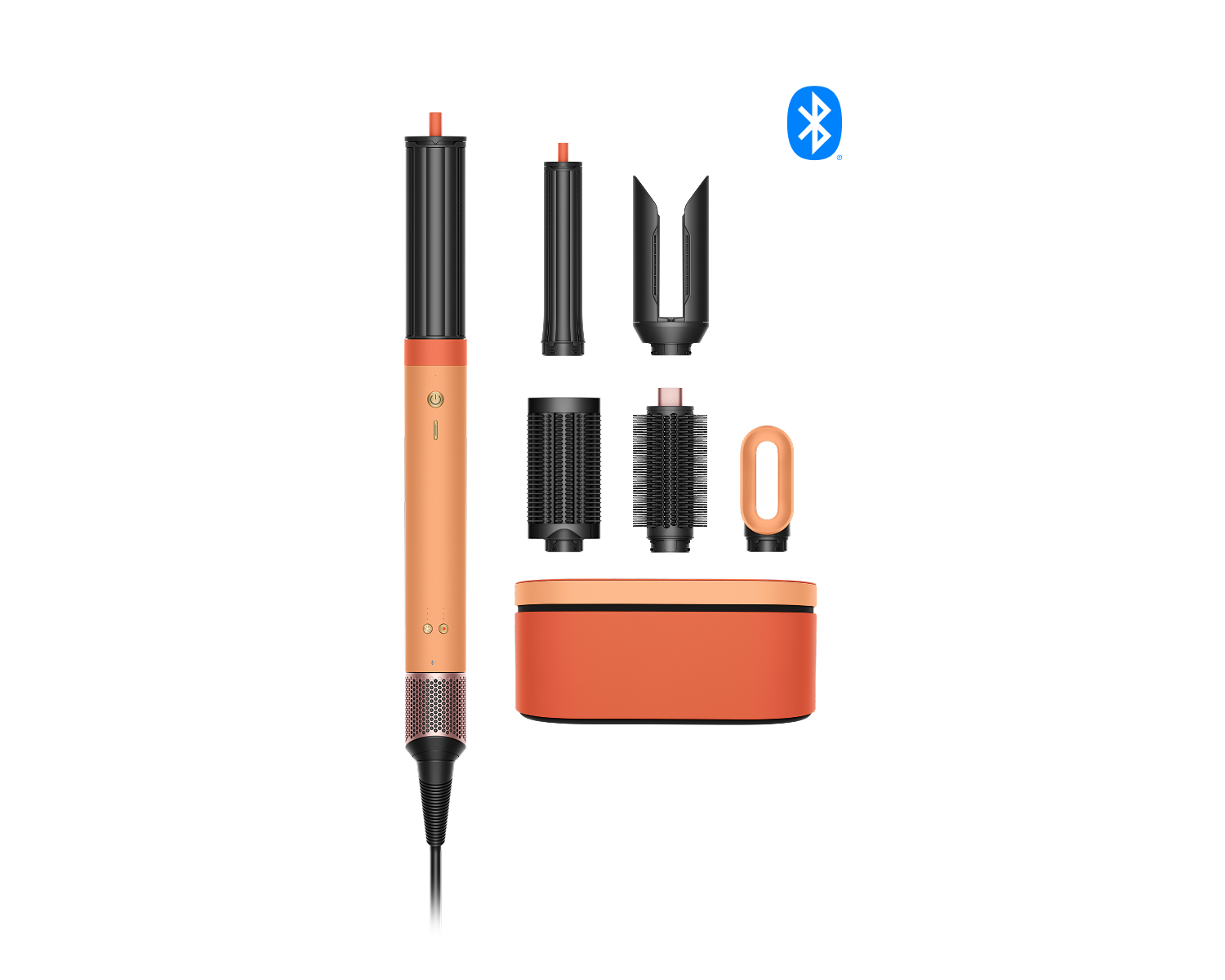 Стайлер Dyson Airwrap Co-anda 2x HS09 (Apricot Topaz) (UK) — внешний вид