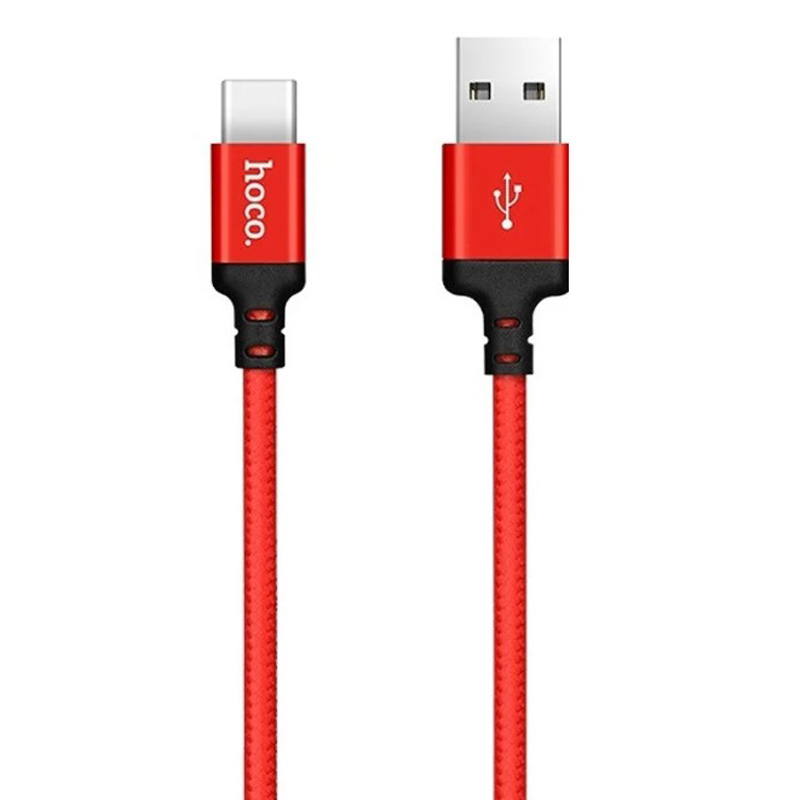 Кабель USB HOCO X14 Times speed USB - Type-C 3А 1 м Красный