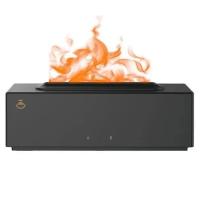 Аромадиффузор с эффектом горения пламени Whale Wake Fire Fireplace (YSXXJ001HJ) Black