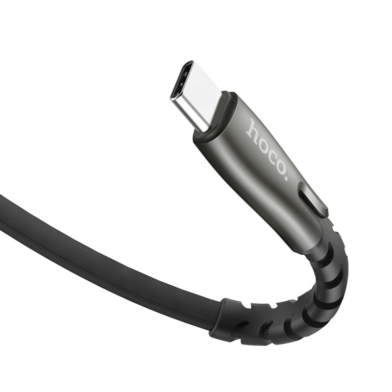 Кабель USB HOCO U58 Core USB - Type-C 2.4А 1.2 м Черный