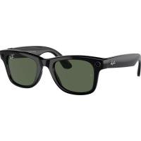 Очки Meta Ray-Ban Wayfarer Gen2 S50 (F Shiny Black, L Transitions Graph, Green) RW4012