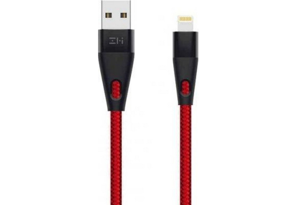 Кабель USB/Lightning Xiaomi ZMI MFi 100см Red AL806