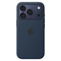 Чехол Silicone Case MagSafe совместим с ремешком через плечо 17 Pro Blue