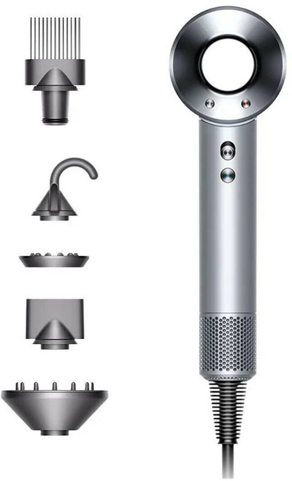 Фен для волос Dyson Supersonic HD12 Никель/серебро