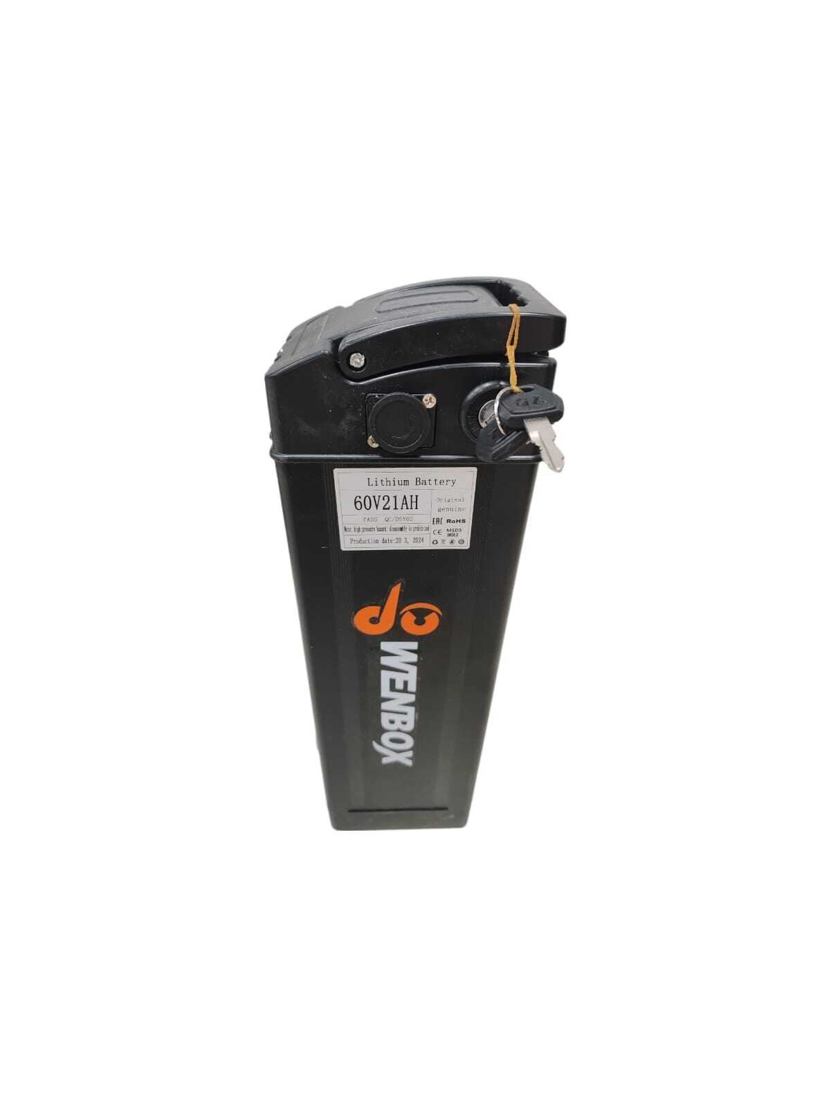 Аккумулятор для электровелосипеда duWENBOX 60 В 21 А·ч (1260 Вт·ч)