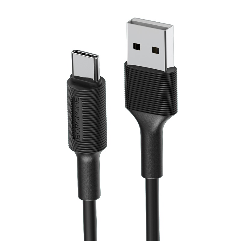 Кабель USB BOROFONE BX1 EzSync, Type-C, 1m, черный