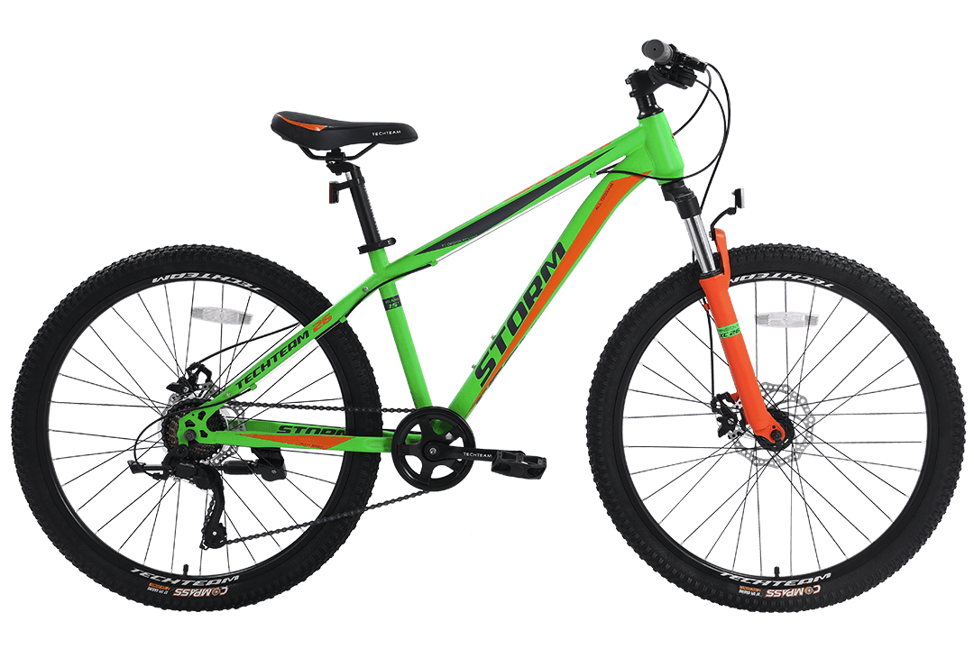 Велосипед TechTeam Storm 26"х15" 2021 Green