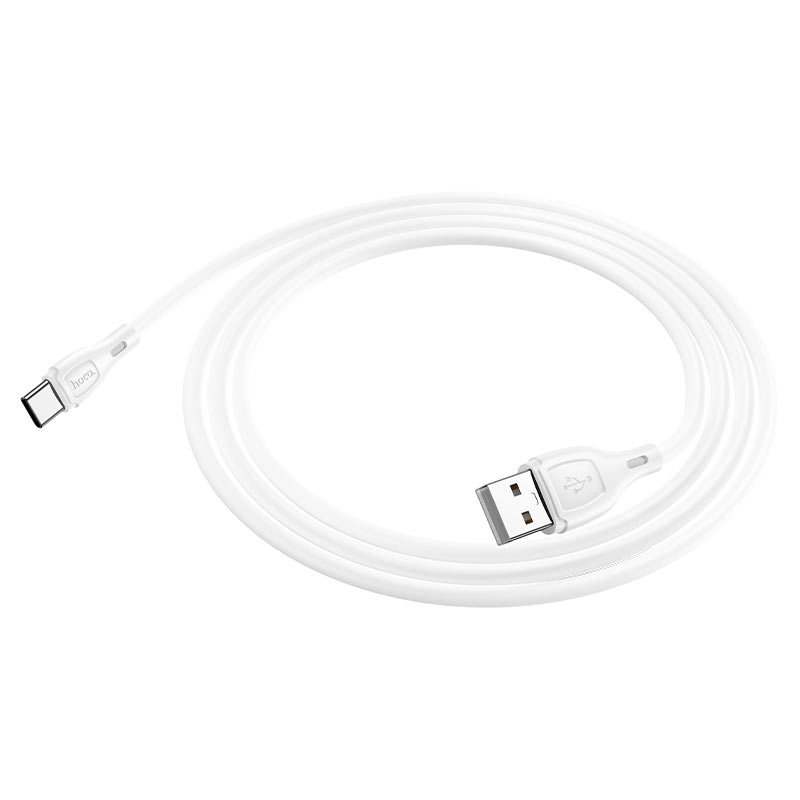 Кабель USB Hoco X61 Type-C 3.0A 1m белый