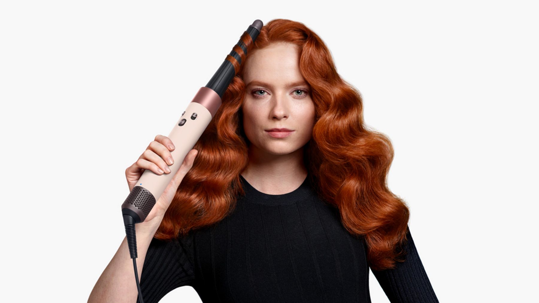 Укладка волос с Dyson Airwrap i.d. Ceramic Pink