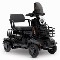 Электроскутер четырехколесный Rutrike Квадро (Черный-3265)