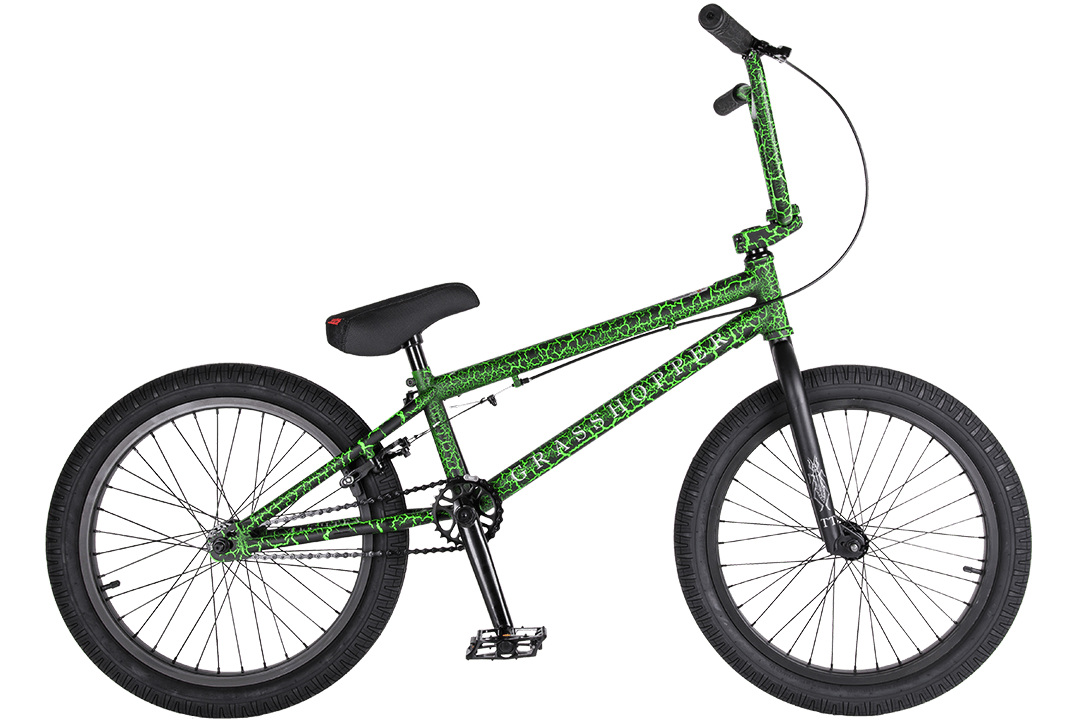 Велосипед TechTeam BMX TT Grasshopper 20"х20.5" 2020 Зеленый