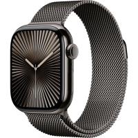 Apple Watch Series 10 GPS + Cellular 42mm Slate Titanium Case with Slate Milanese Loop (MX053)