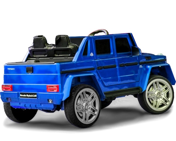 Детский электромобиль Mercedes-Benz Maybach Small G650S Синий